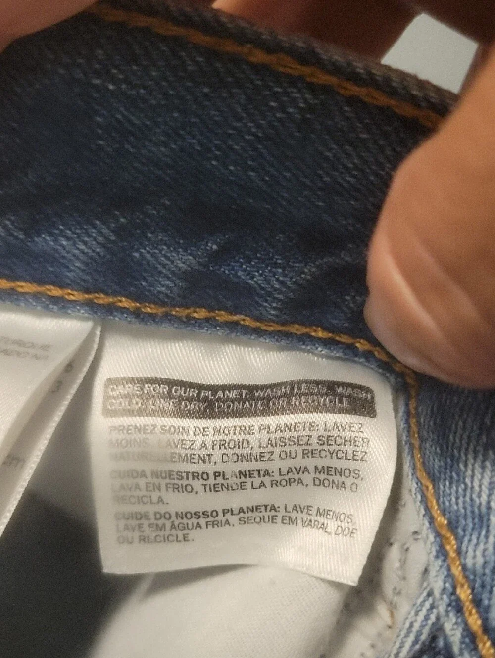 Vintage 517 Levi's Light Blue Distressed Straight Jeans
